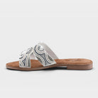 Azura Georgys White Multi Sandal