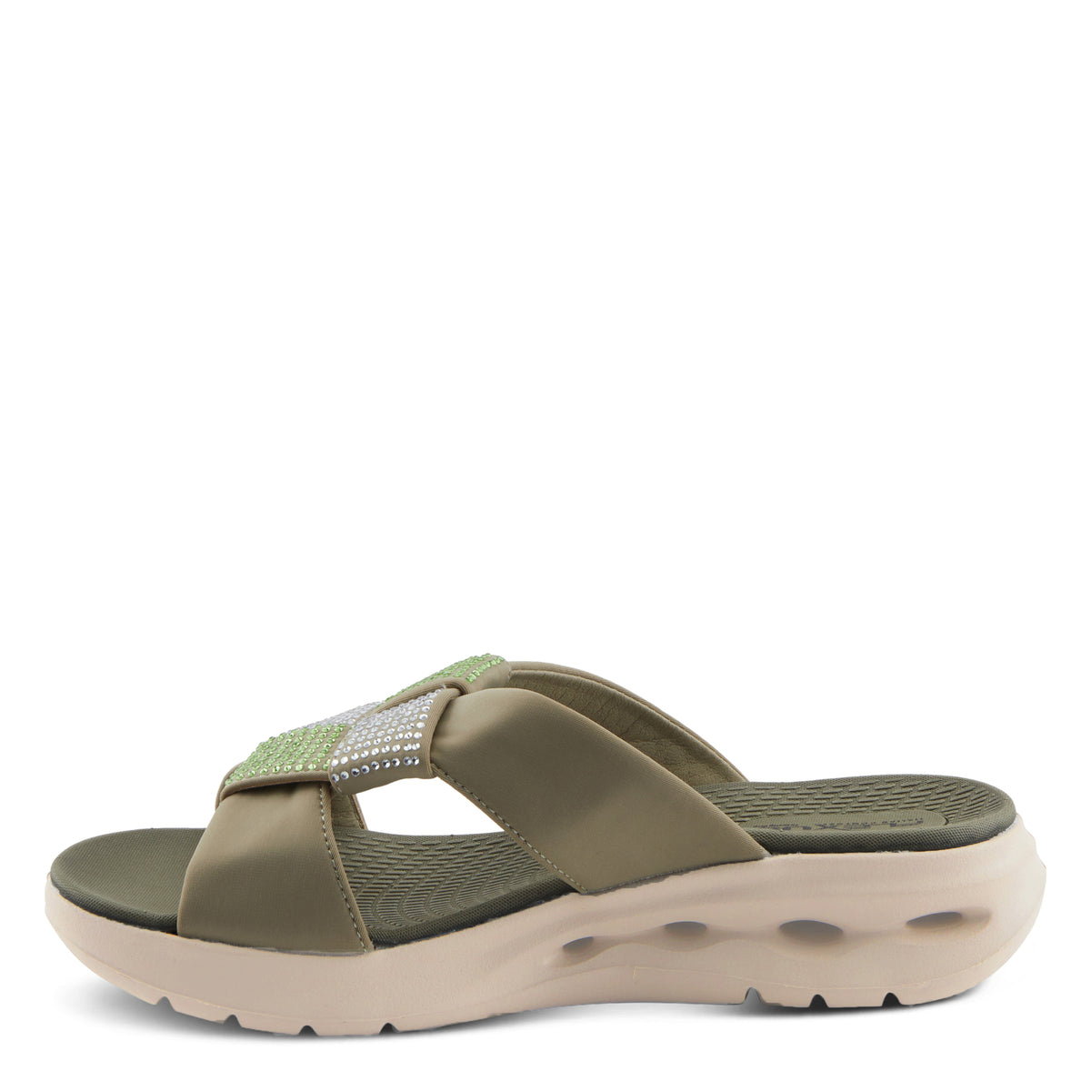 Flexus FLEXUS GEOVANI SANDALS sandal in olive green with flexible sole