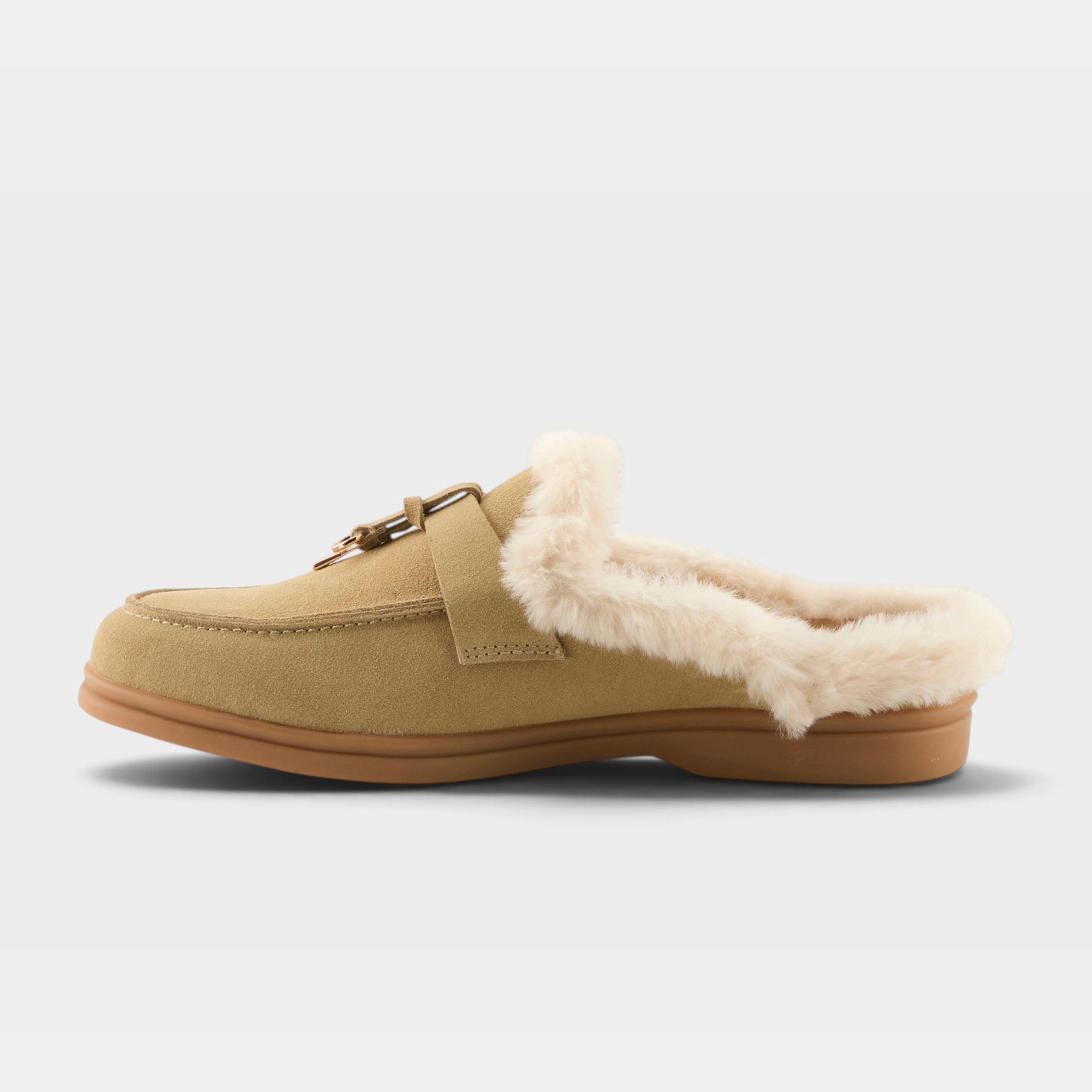 Spring Step Gistel Beige Suede Shoe