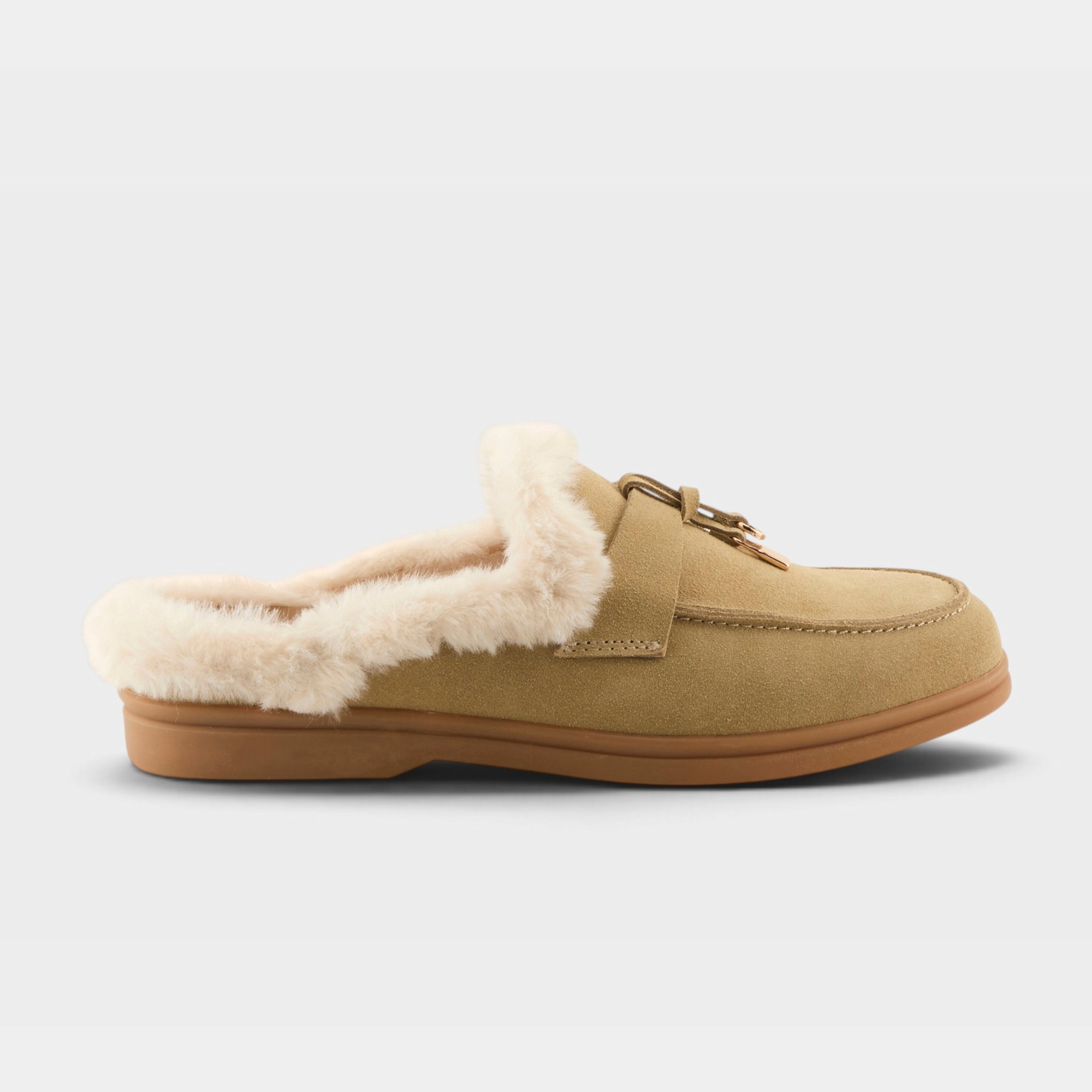 Spring Step Gistel Beige Suede Shoe