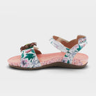 L'Artiste Gladystee sandals in Pink Multi, side view