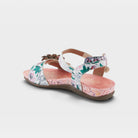 L'Artiste Gladystee sandals in Pink Multi, alternate angle view