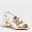Azura Glittertwins Gold Sandal