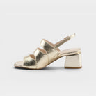 Azura Glittertwins Gold Sandal