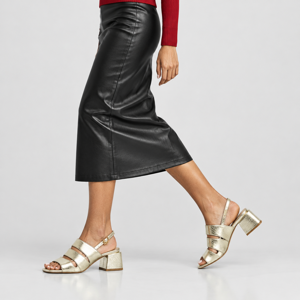 Azura GLITTERTWINS SANDALS – on-foot lifestyle view