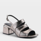 Azura Glittertwins Pewter Sandal