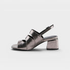 Azura Glittertwins Pewter Sandal