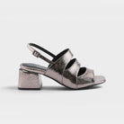 Azura Glittertwins Pewter Sandal