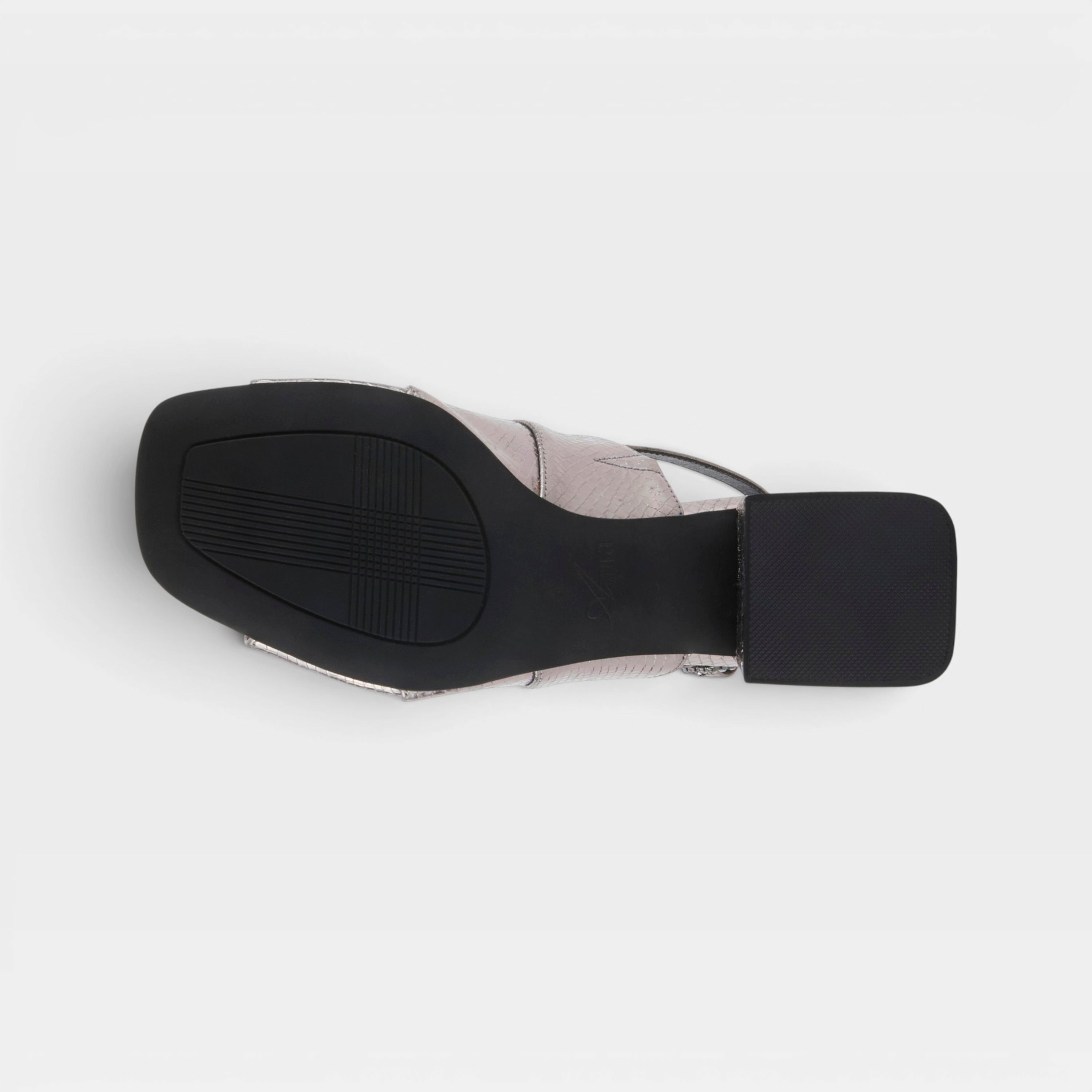 Azura Glittertwins Pewter Sandal