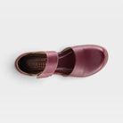 L'Artiste Gloss Mary Jane shoes in Purple, top view