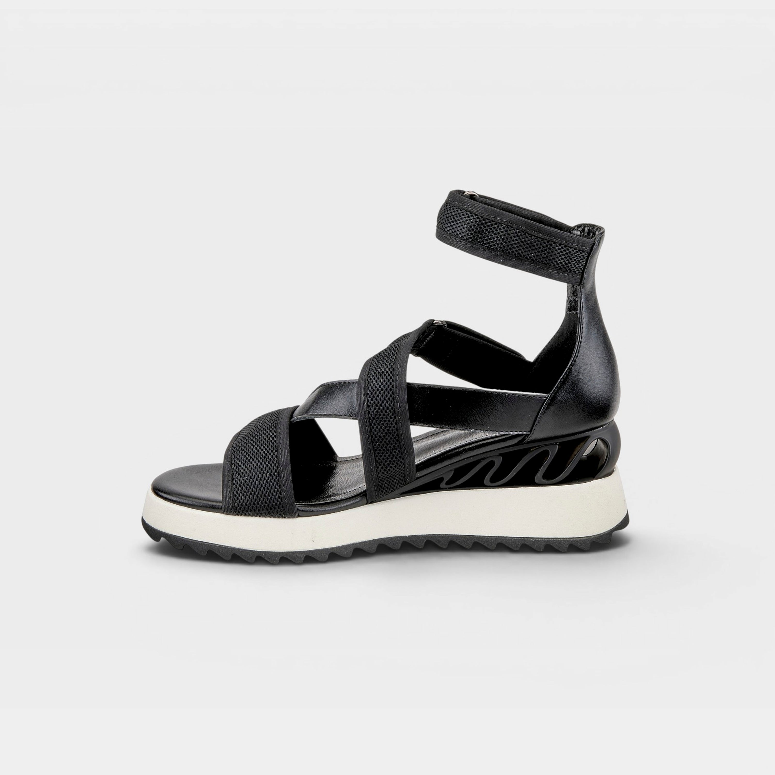 Azura Goforit Black Sandal