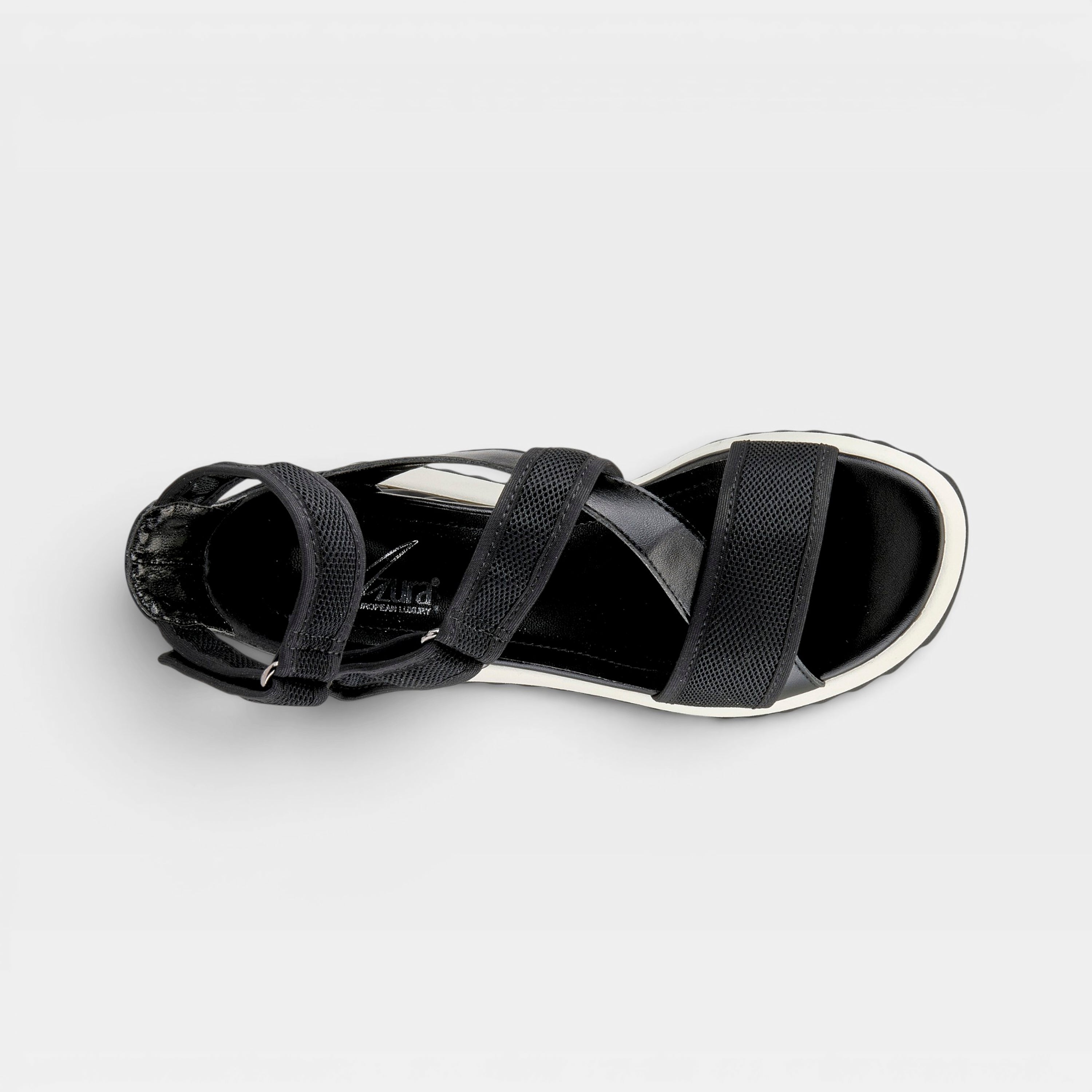 Azura Goforit Black Sandal