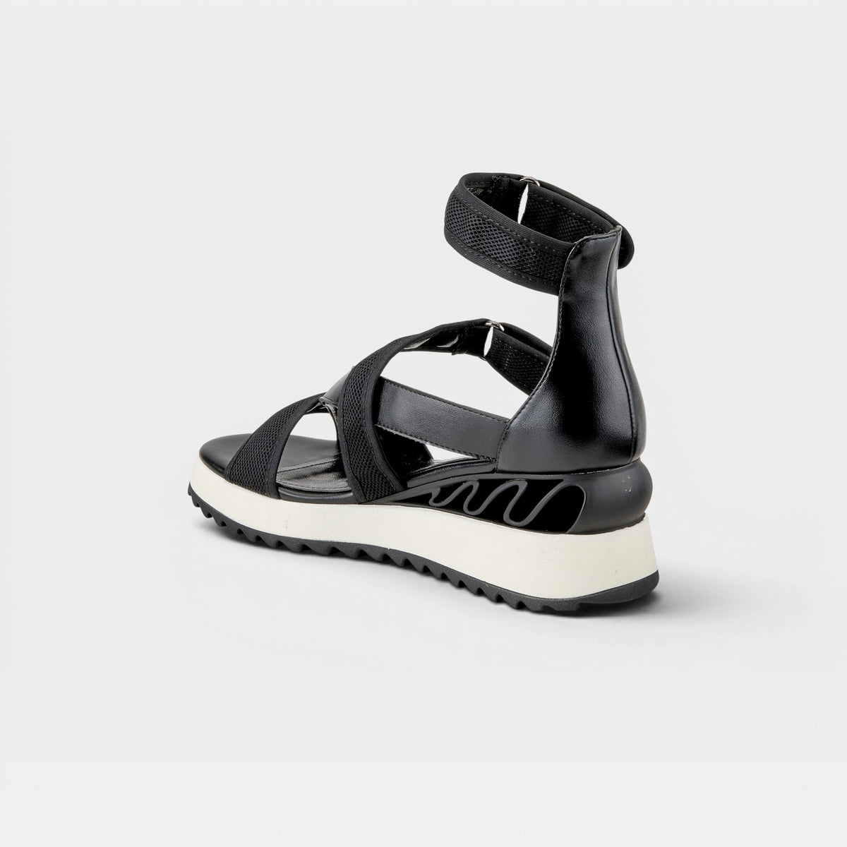 Azura Goforit Black Sandal
