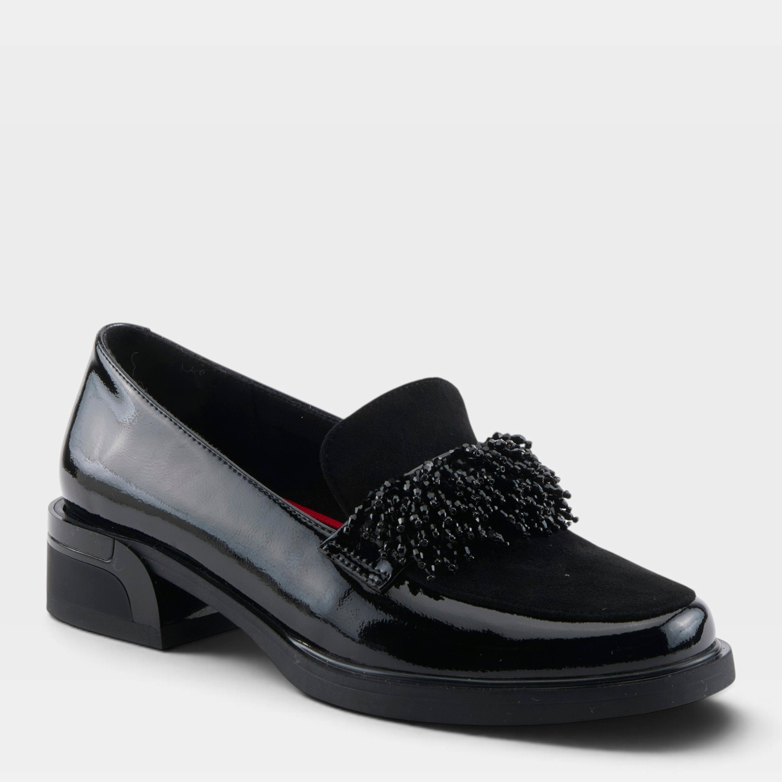 Azura Gogetter Black Patent Shoe