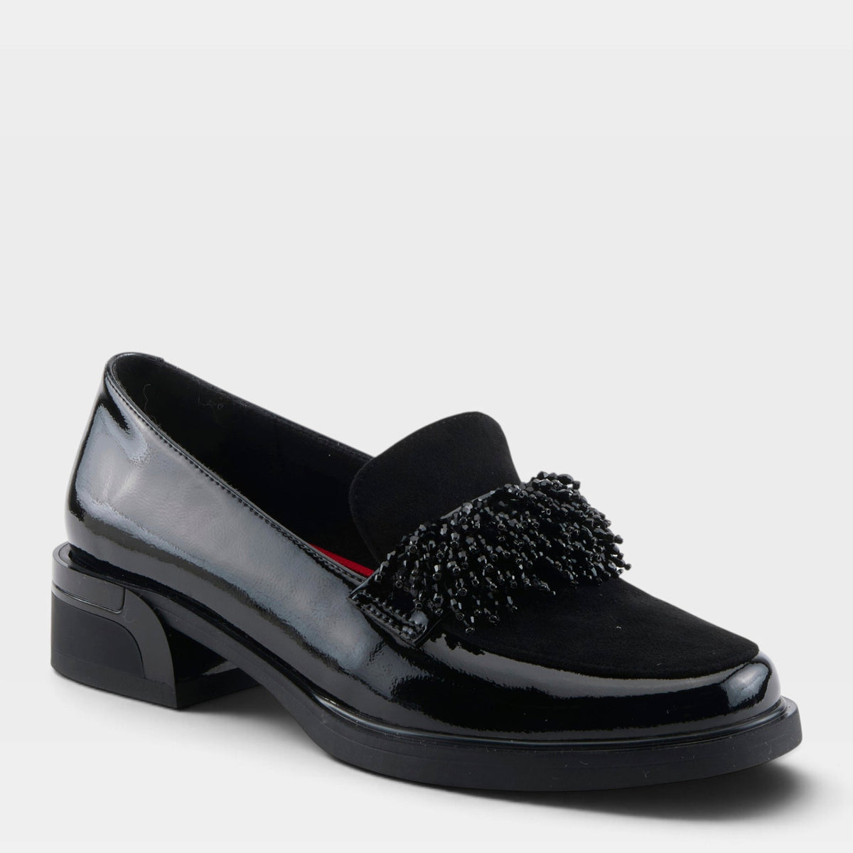 Azura Gogetter Black Patent Shoe