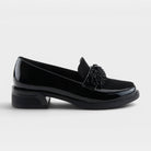 Azura Gogetter Black Patent Shoe