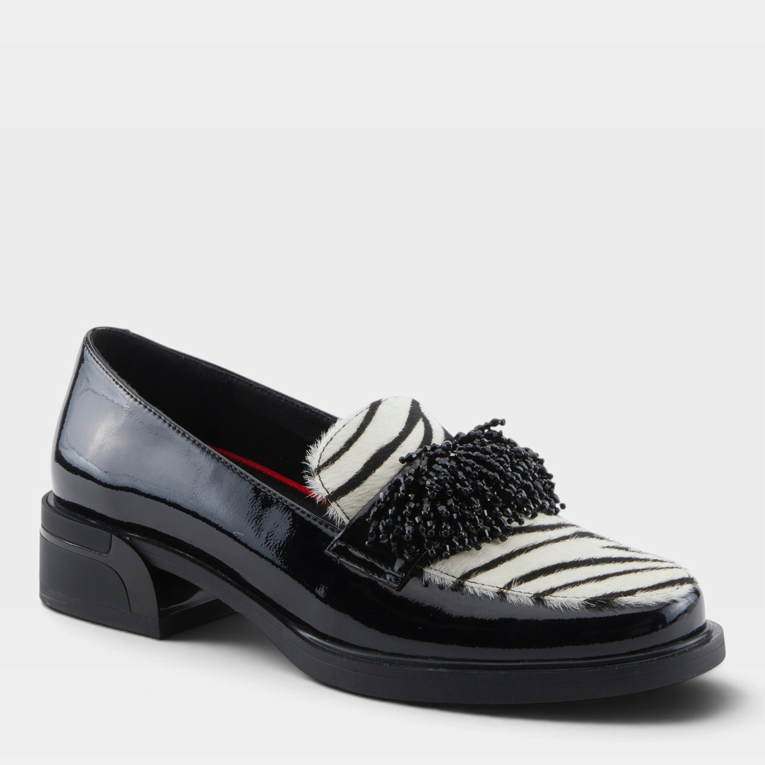 Azura Gogetter-Zeb Black Patent Multi Shoe
