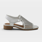 Spring Step Gosset White Sandal