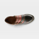 L'Artiste Graphic shoes in Black Multi, top view