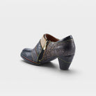 L'Artiste Graphic shoes in Black Metallic, alternate angle view