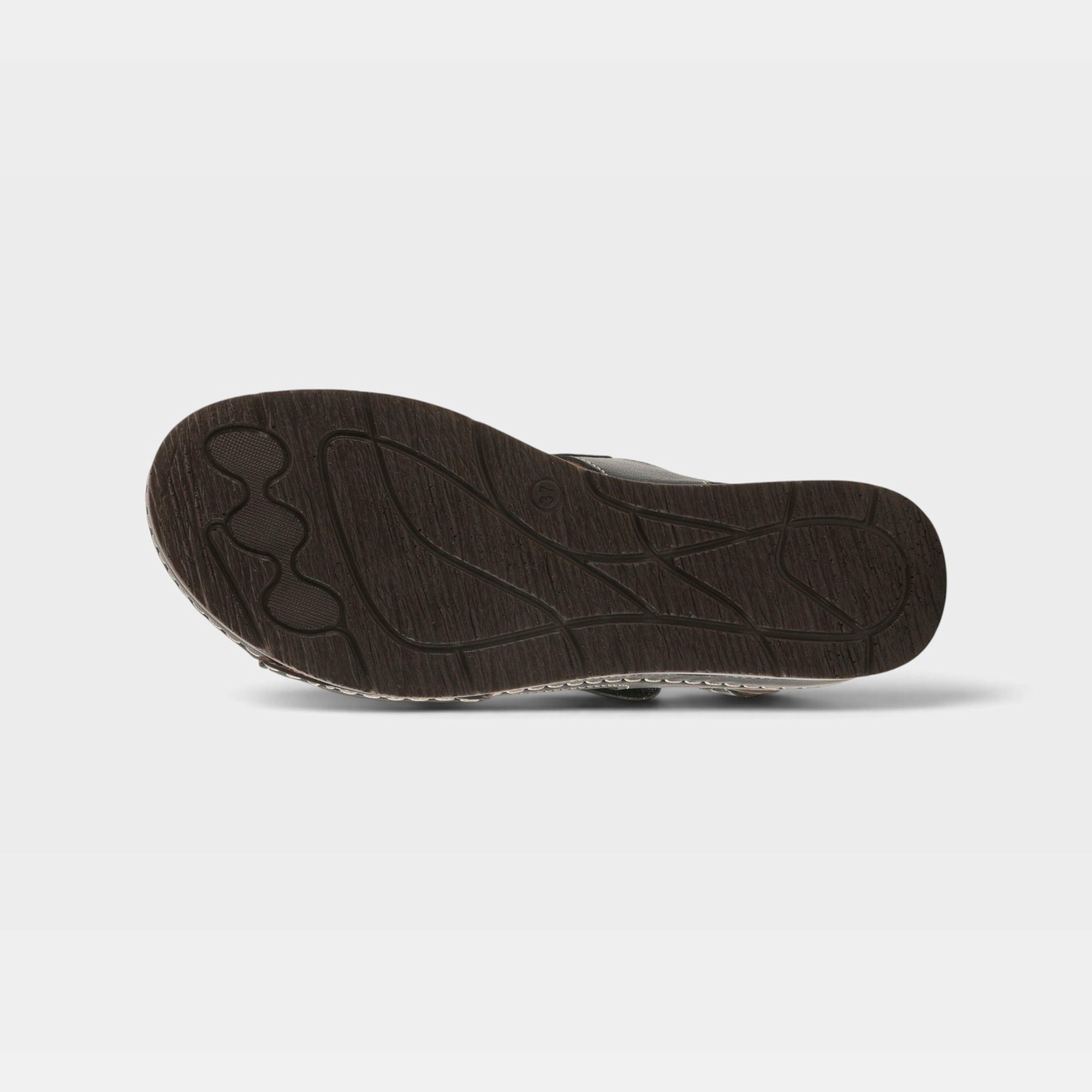 Spring Step Griggs Black Sandal