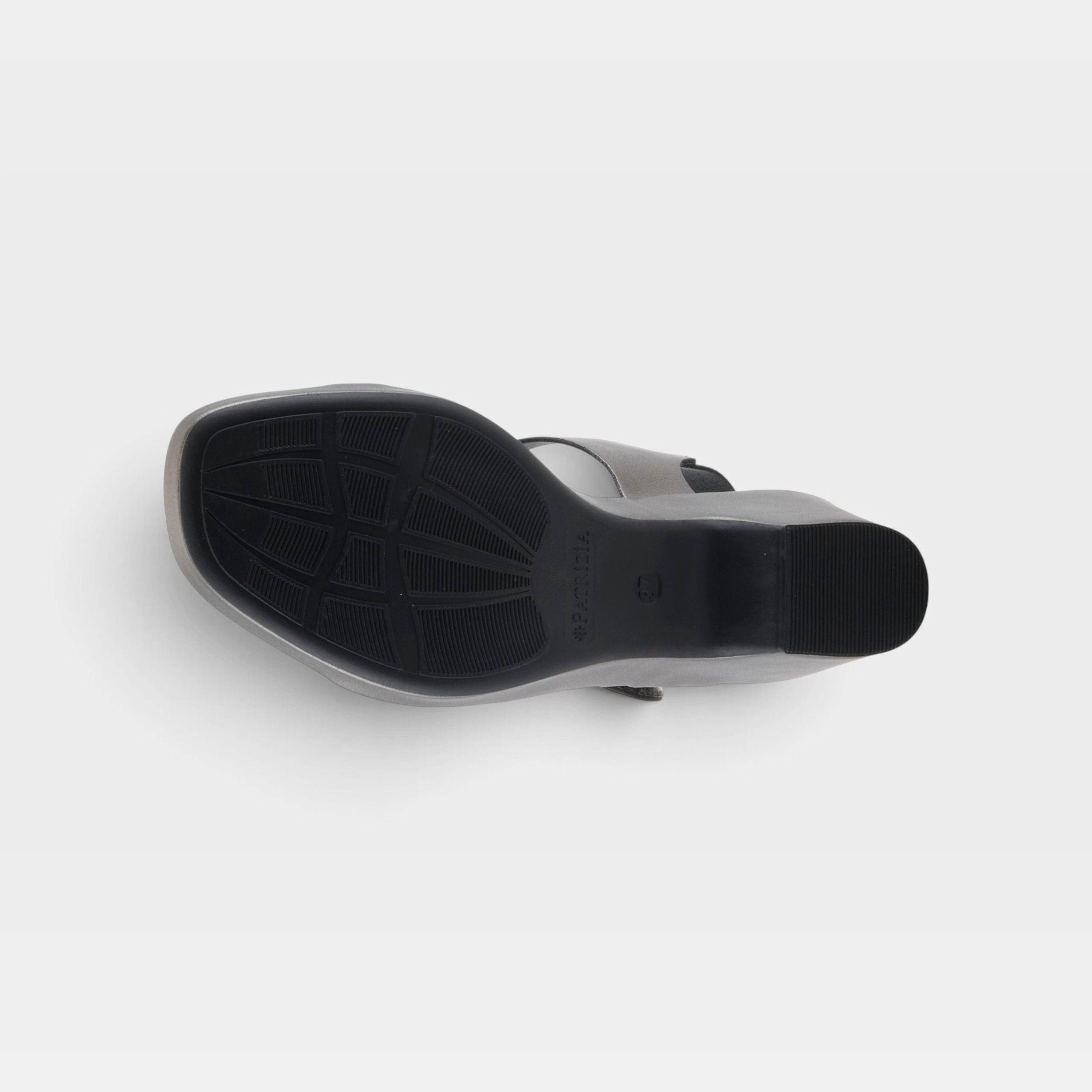 Patrizia Guillen Pewter Sandal