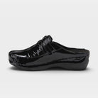 Spring Step Happy Black Patent Clog