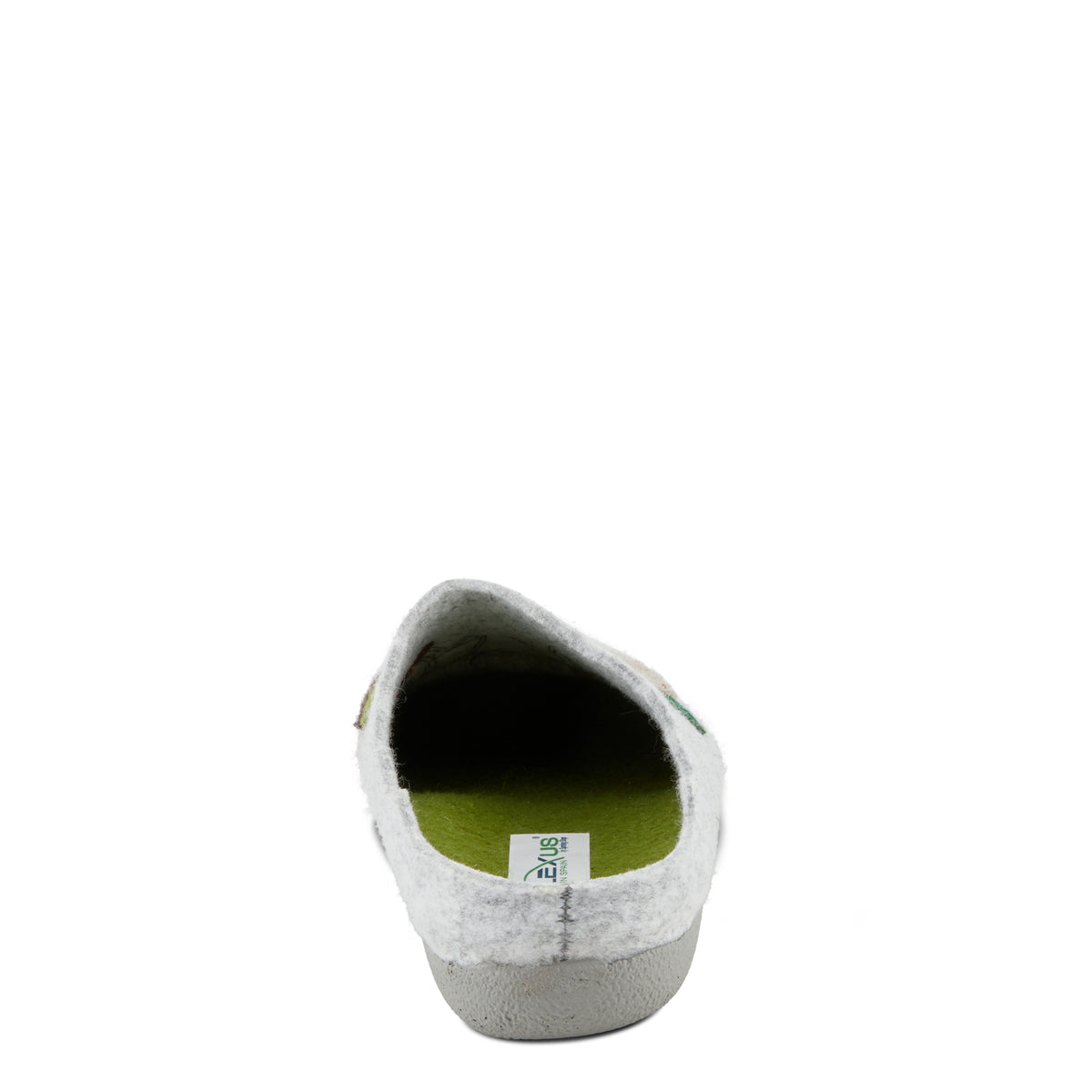 Flexus FLEXUS HAPPYCACTUS SLIPPERS comfort shoe in light grey with flexible sole