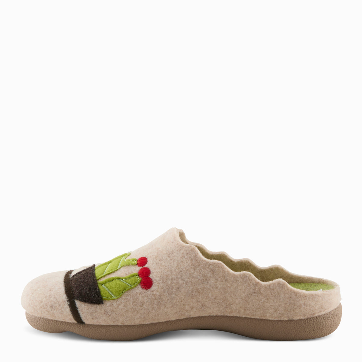 Flexus FLEXUS HAPPYCACTUS SLIPPERS comfort shoe in sand with flexible sole