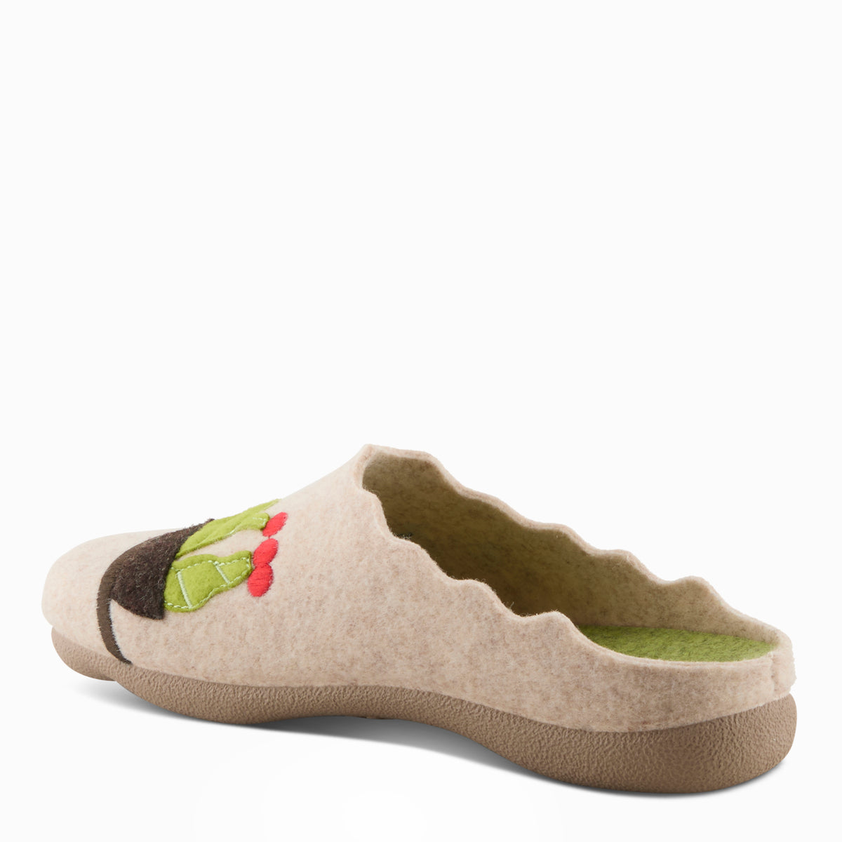 Flexus FLEXUS HAPPYCACTUS SLIPPERS comfort shoe in sand with flexible sole