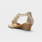 Patrizia Harlequin Beige Wedge Sandal
