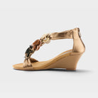Patrizia Harlequin Gold Multi Sandal