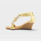 Patrizia Harlequin Light Yellow Sandal
