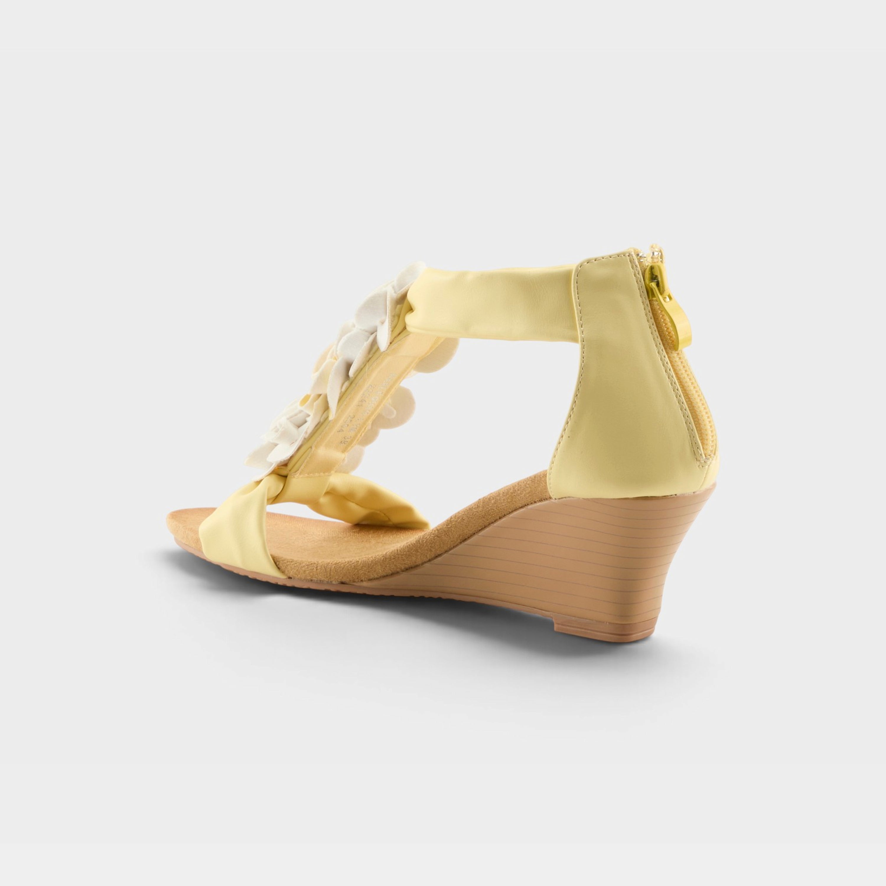 Patrizia Harlequin Light Yellow Sandal