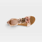 Patrizia Harlequin Peach Multi Sandal