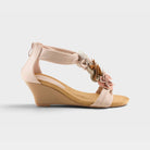 Patrizia Harlequin Peach Multi Sandal