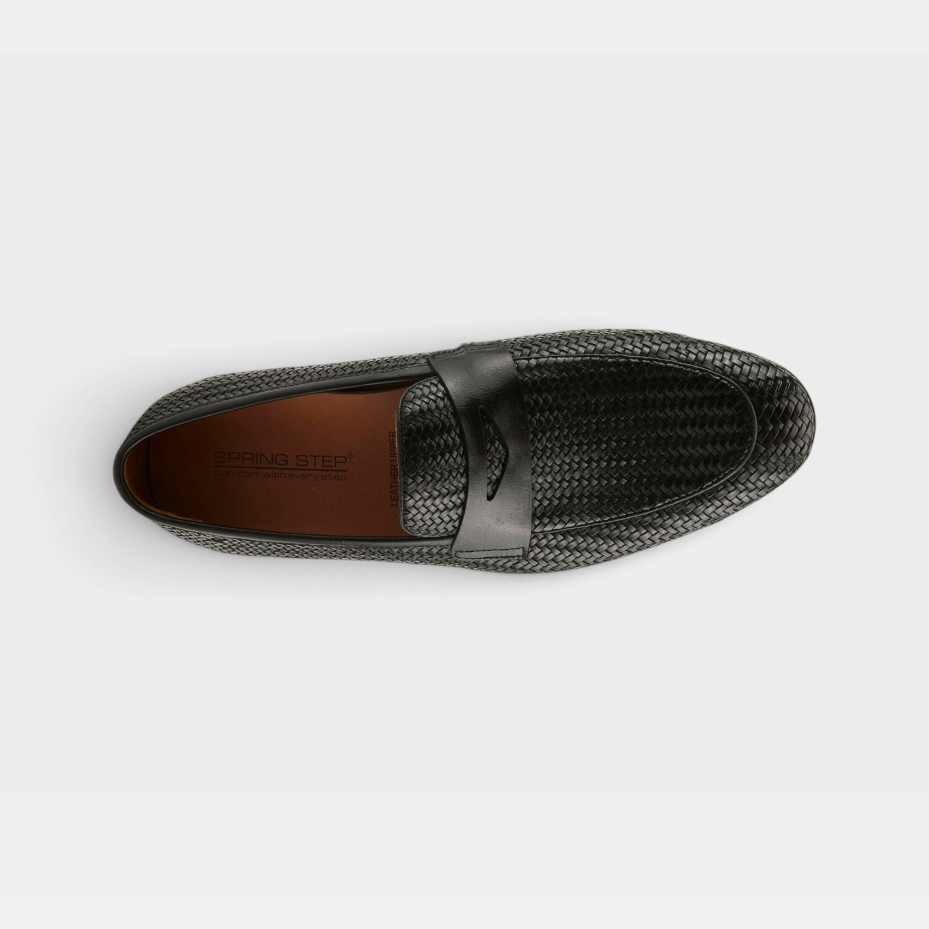 Spring Step Men Harwood Black Loafer