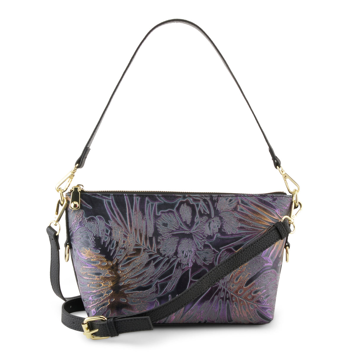 L'Artiste L`ARTISTE HB-BALI HANDBAG shoe in black multi with handcrafted leather design