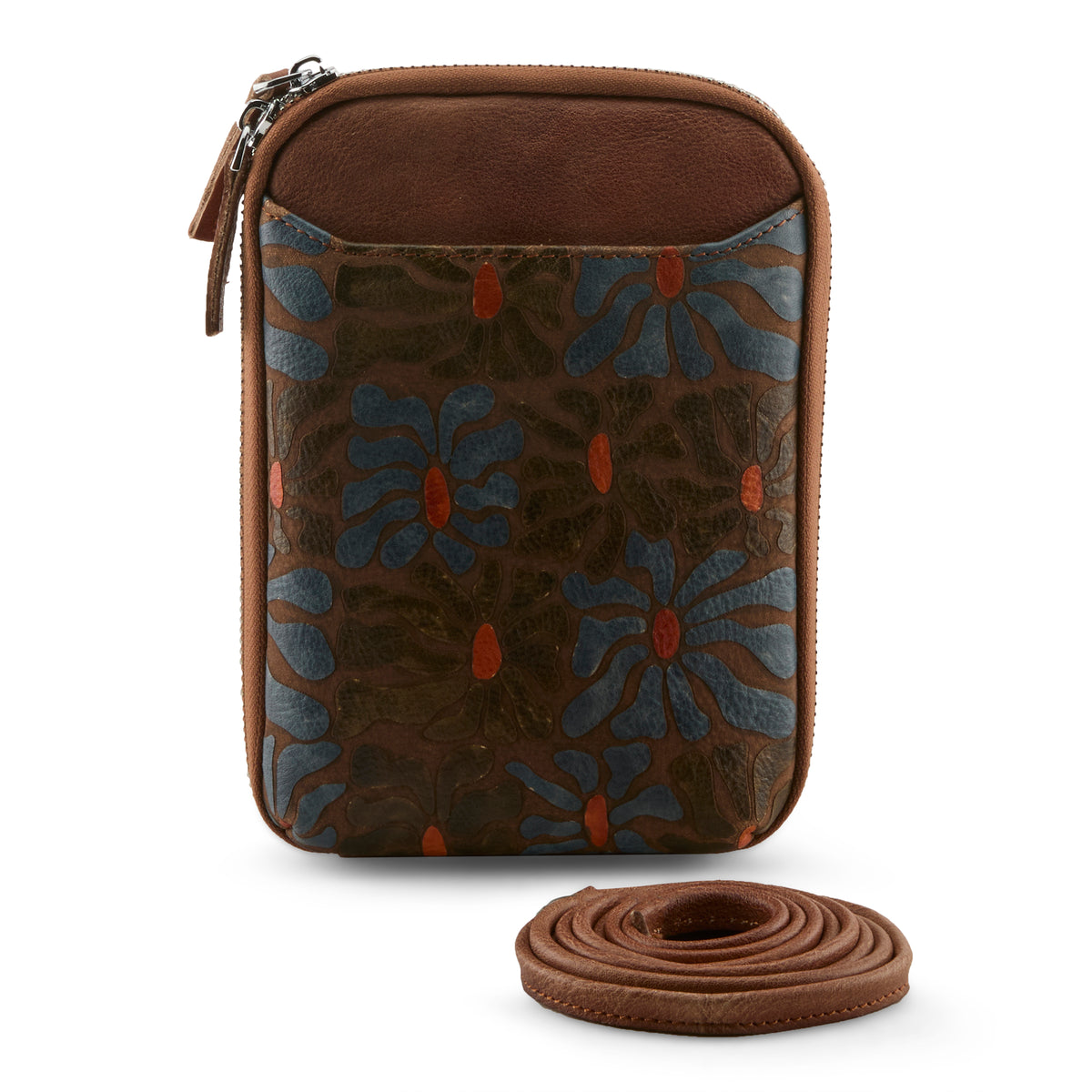 L'Artiste L'ARTISTE HB-ENUFF-DAZI HANDBAG shoe in camel multi with handcrafted leather design