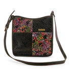 L'Artiste L'ARTISTE HB-MARKET HANDBAG shoe in black multi with handcrafted leather design