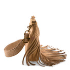 L'Artiste L'ARTISTE HB-PRISCILIA HANDBAG shoe in olive suede with handcrafted leather design