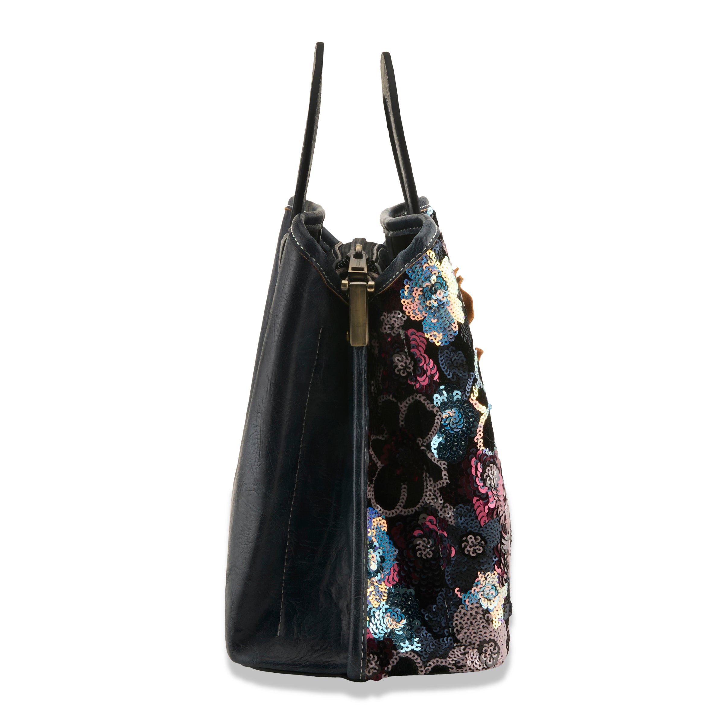 L'Artiste L'ARTISTE HB-SHIMMY HANDBAG shoe with handcrafted leather design