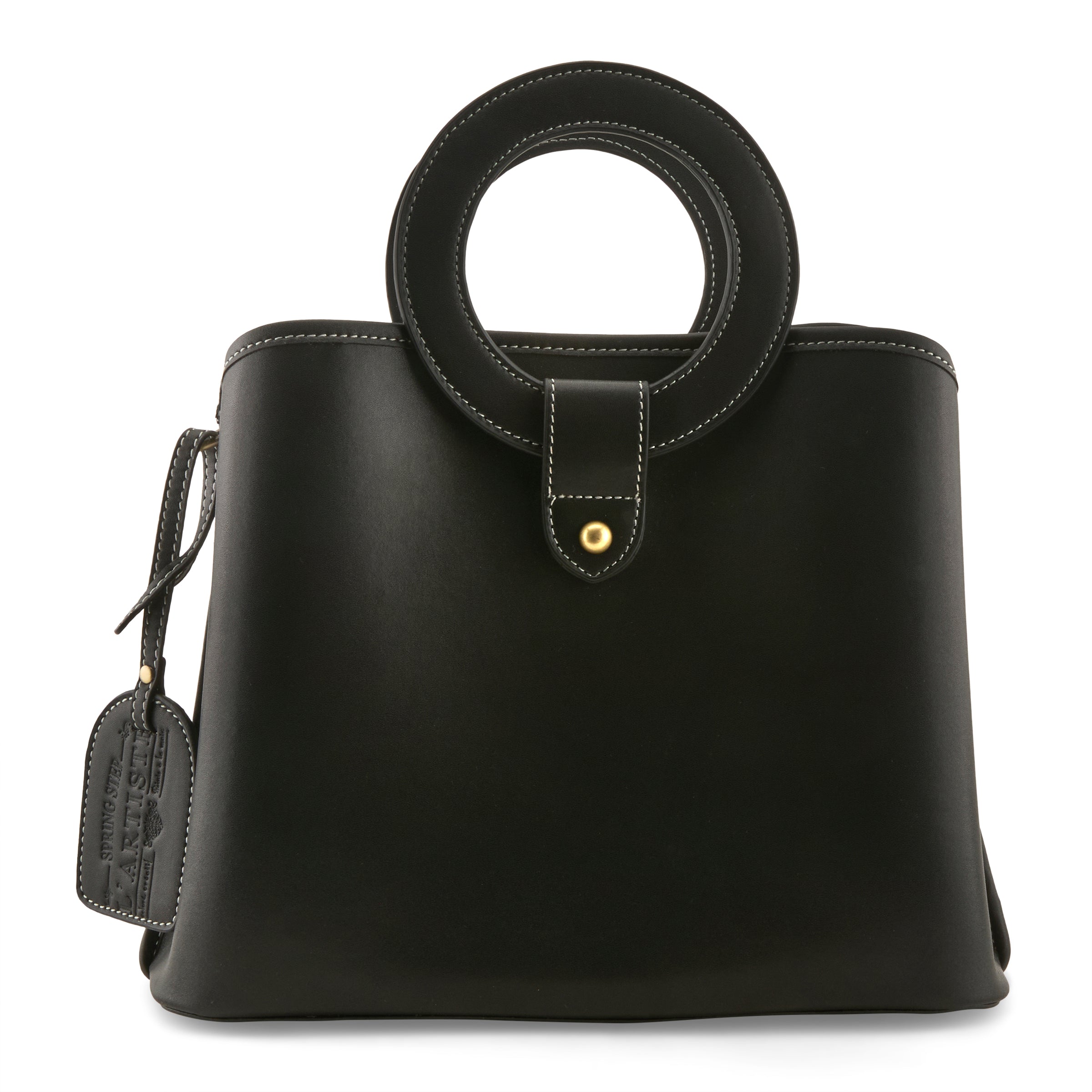 L'Artiste L'ARTISTE HB-SHIMMY HANDBAG shoe with handcrafted leather design