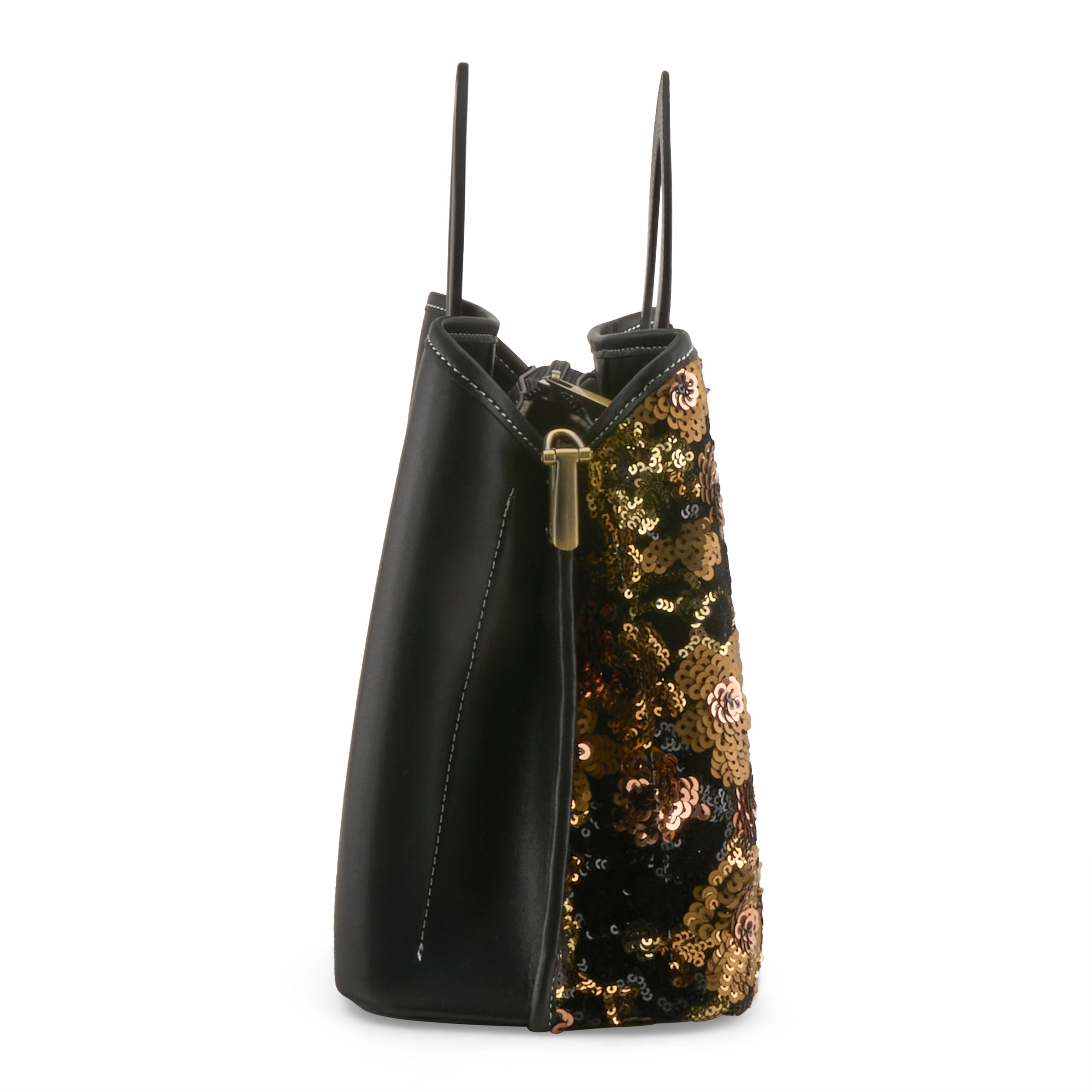 L'Artiste L'ARTISTE HB-SHIMMY HANDBAG shoe with handcrafted leather design