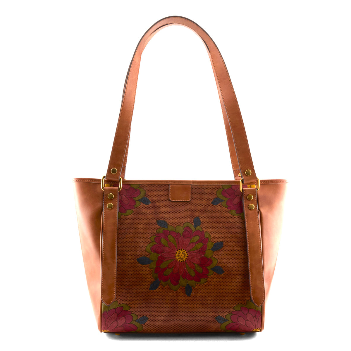 Embroidered Tote & Leather Floral Handbags – Spring Step Shoes