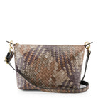 L'Artiste L'ARTISTE HB-VITRE HANDBAG shoe in grey multi with handcrafted leather design