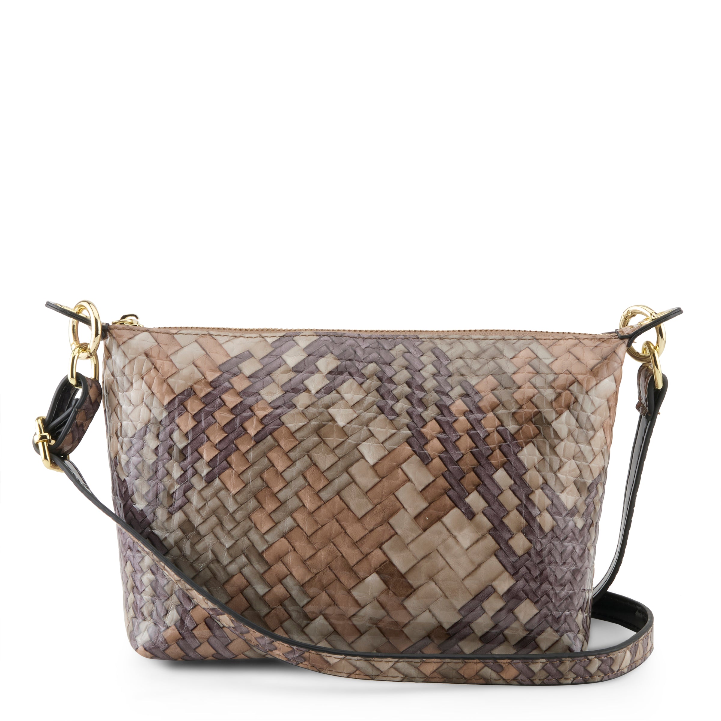 L'Artiste L'ARTISTE HB-VITRE HANDBAG shoe in grey multi with handcrafted leather design