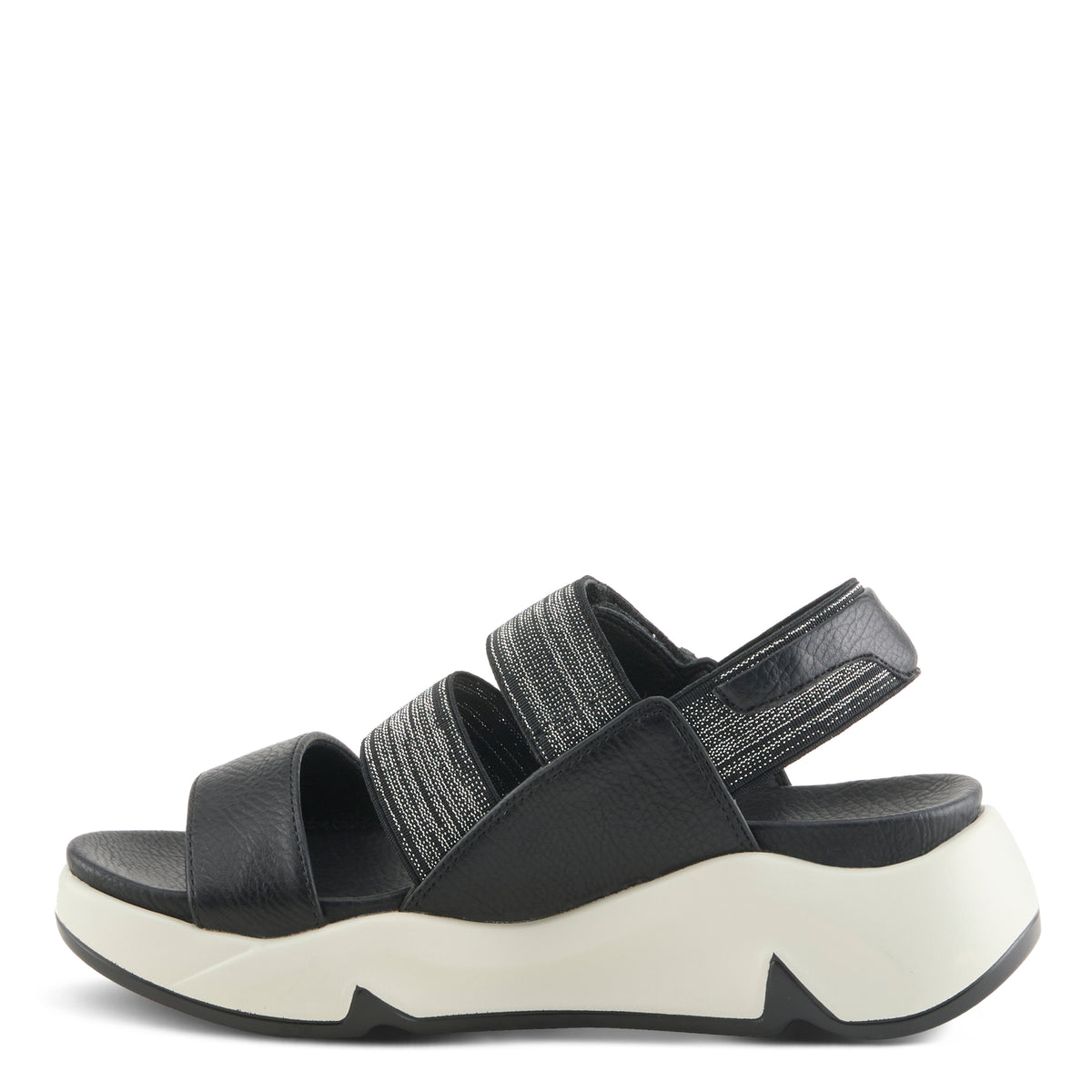 Flexus FLEXUS HELIX SANDALS sandal in black with flexible sole