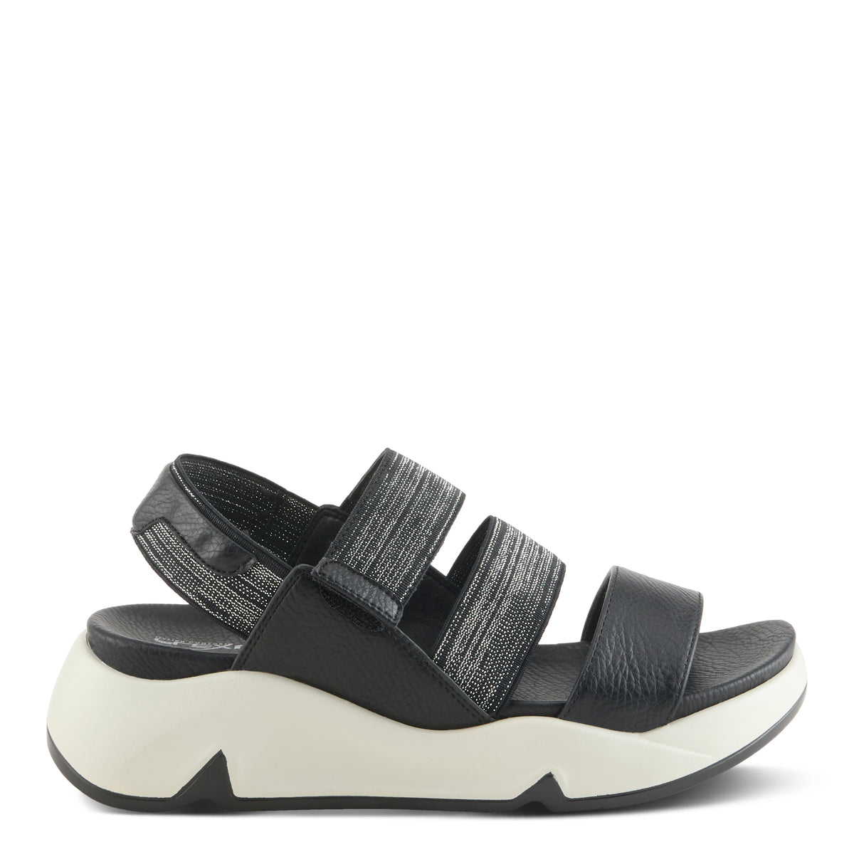 Flexus FLEXUS HELIX SANDALS sandal in black with flexible sole