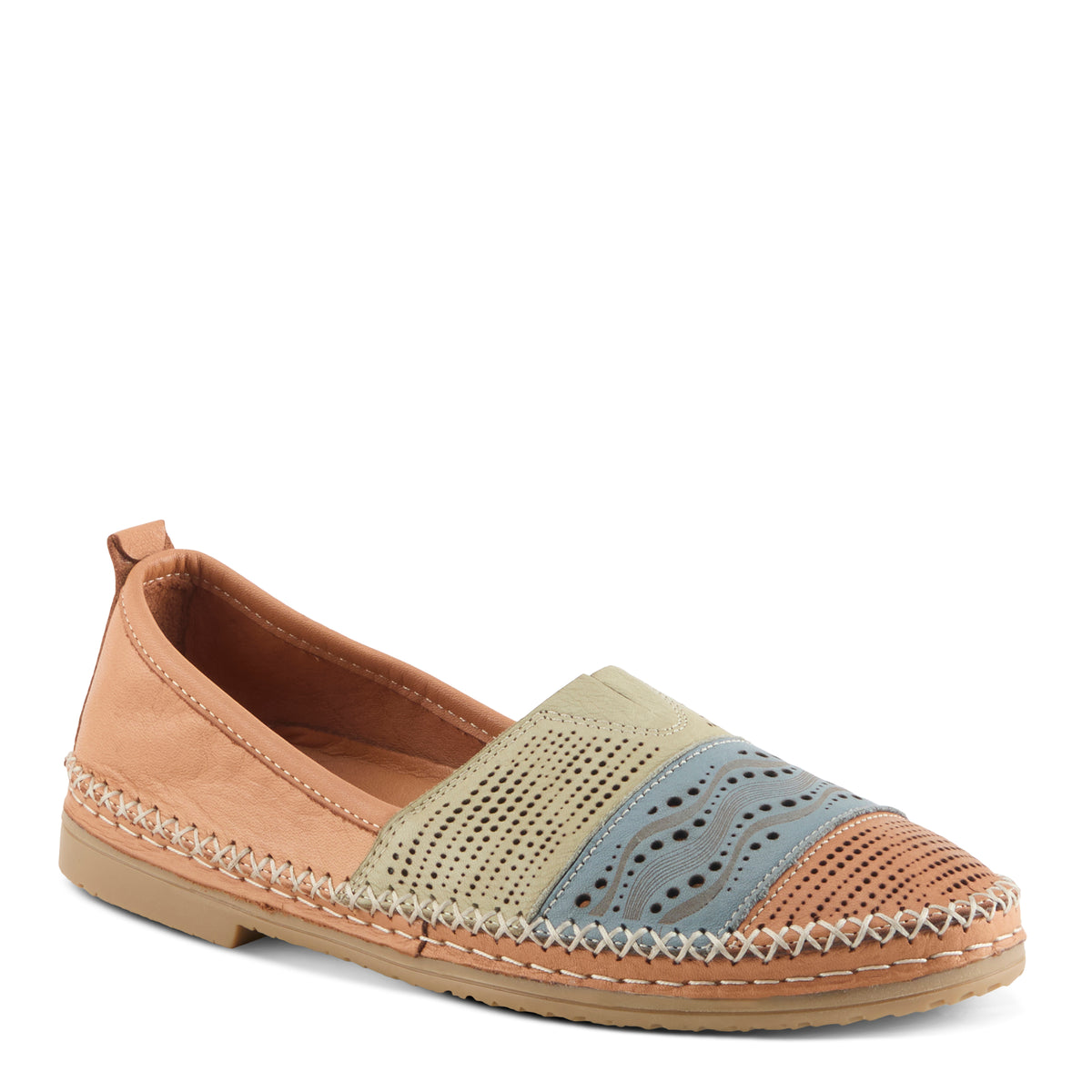 Spring Step SPRING STEP HIGHWEST SHOES shoe in camel multi with comfortable everyday design